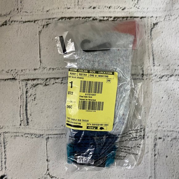 J. Crew Plush trouser socks with pop-color details - Picture 3 of 6